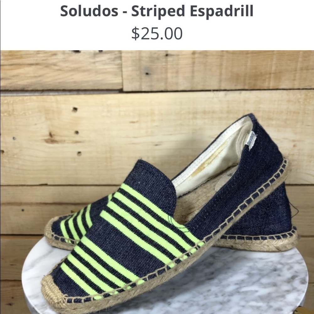 Soludos Striped Espadrill